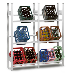 Getränkekistenregale Getränkekistenregale