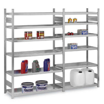 Wannenbodenregale - Stecksystem ORION PLUS Wannenbodenregale, verzinkt