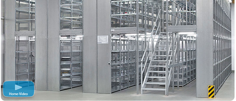 hofe Fachbodenregale : Aktenregale : Lagerregale : Stahlregale